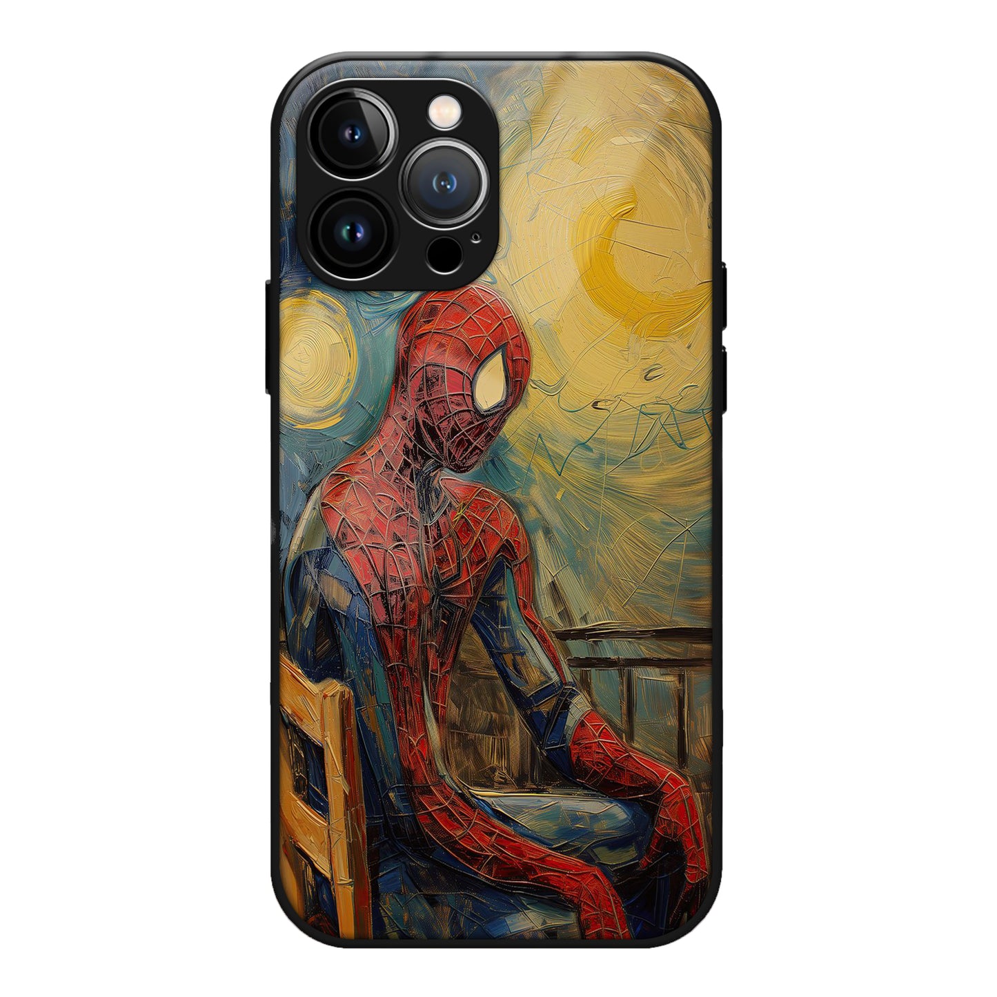 Spider Man Design Glass Case 3Brocases