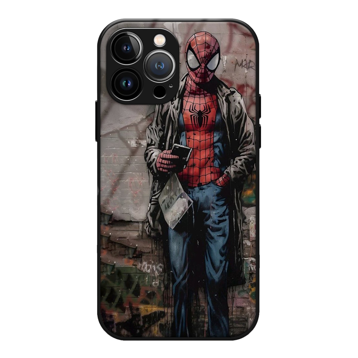 Cool Spider Man Design Glass Case 3Brocases