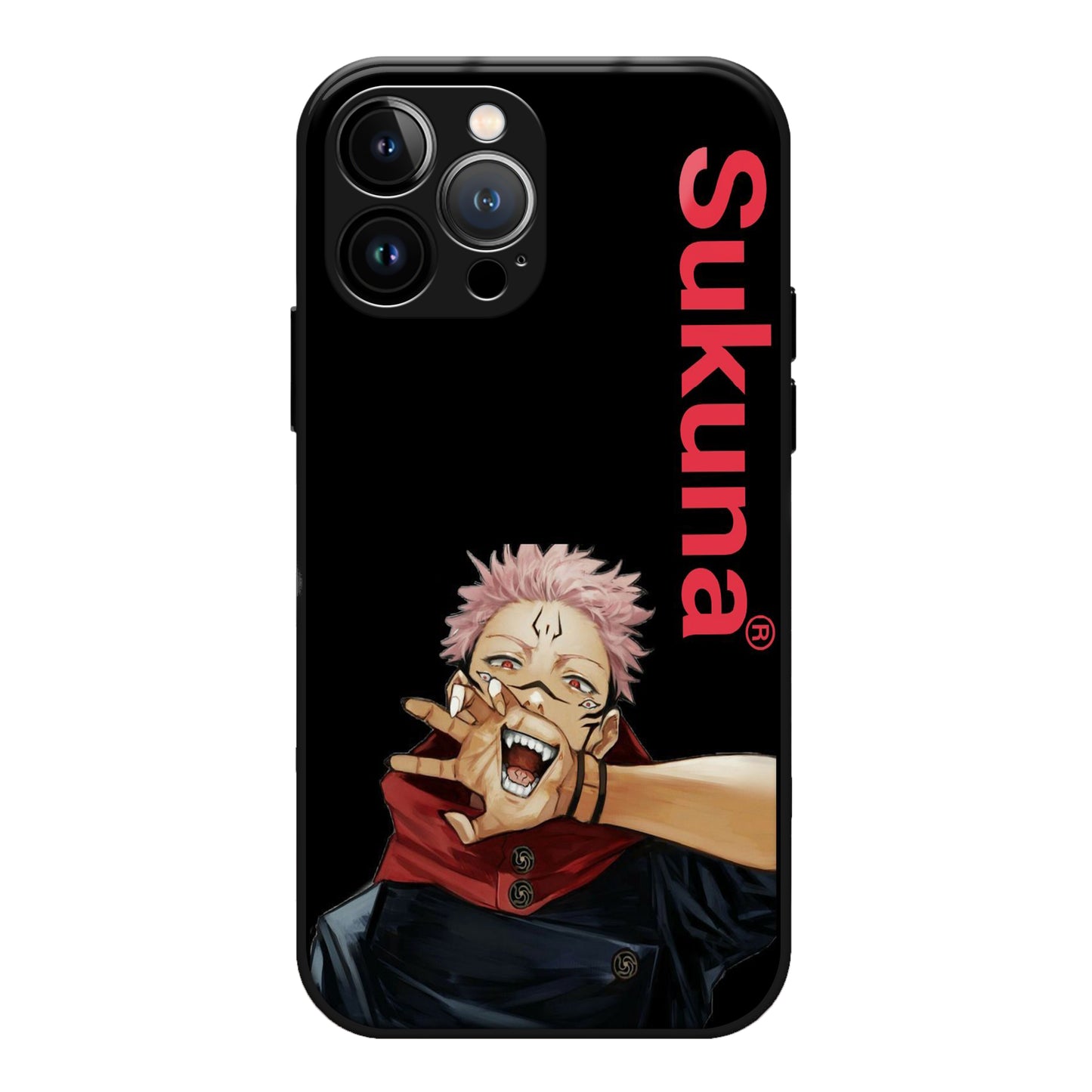 Sukuna Laugh Anime Design Phone Glass Case 3Brocases
