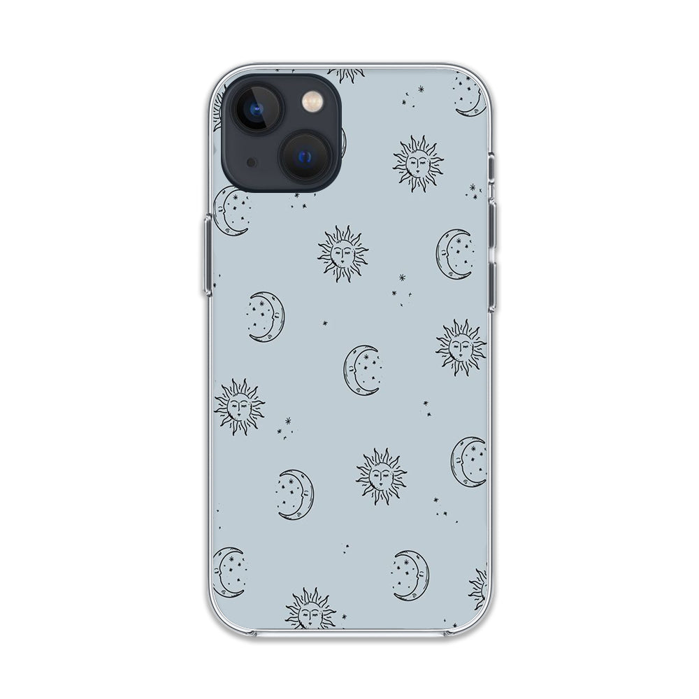 Sun & Moon Aesthetic Silicone Case 3Brocases