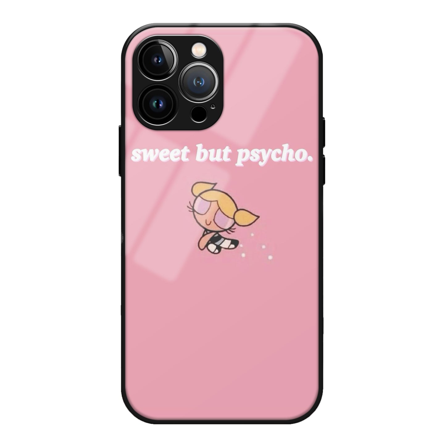 Sweet But Psycho Aesthetic Phone Glass Case 3Brocases