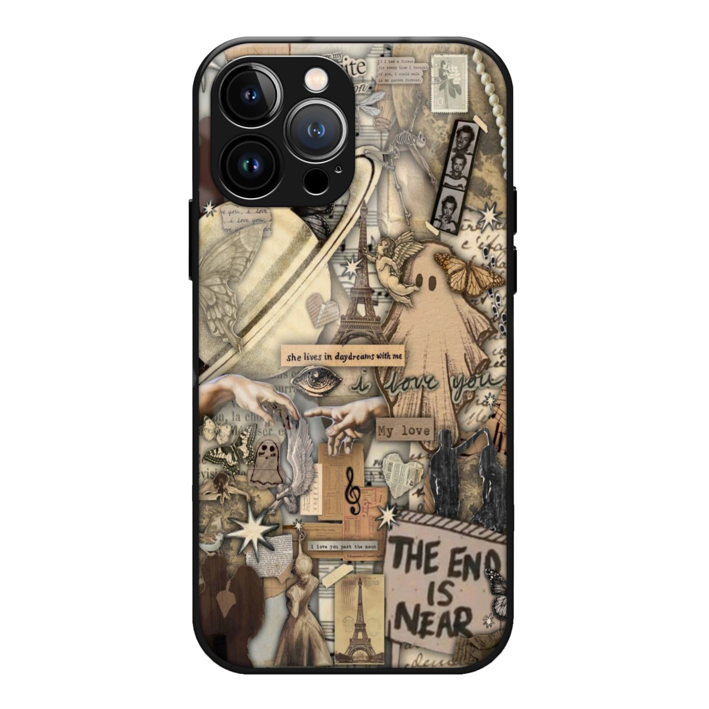 The End Aesthetic Phone Glass Case 3Brocases