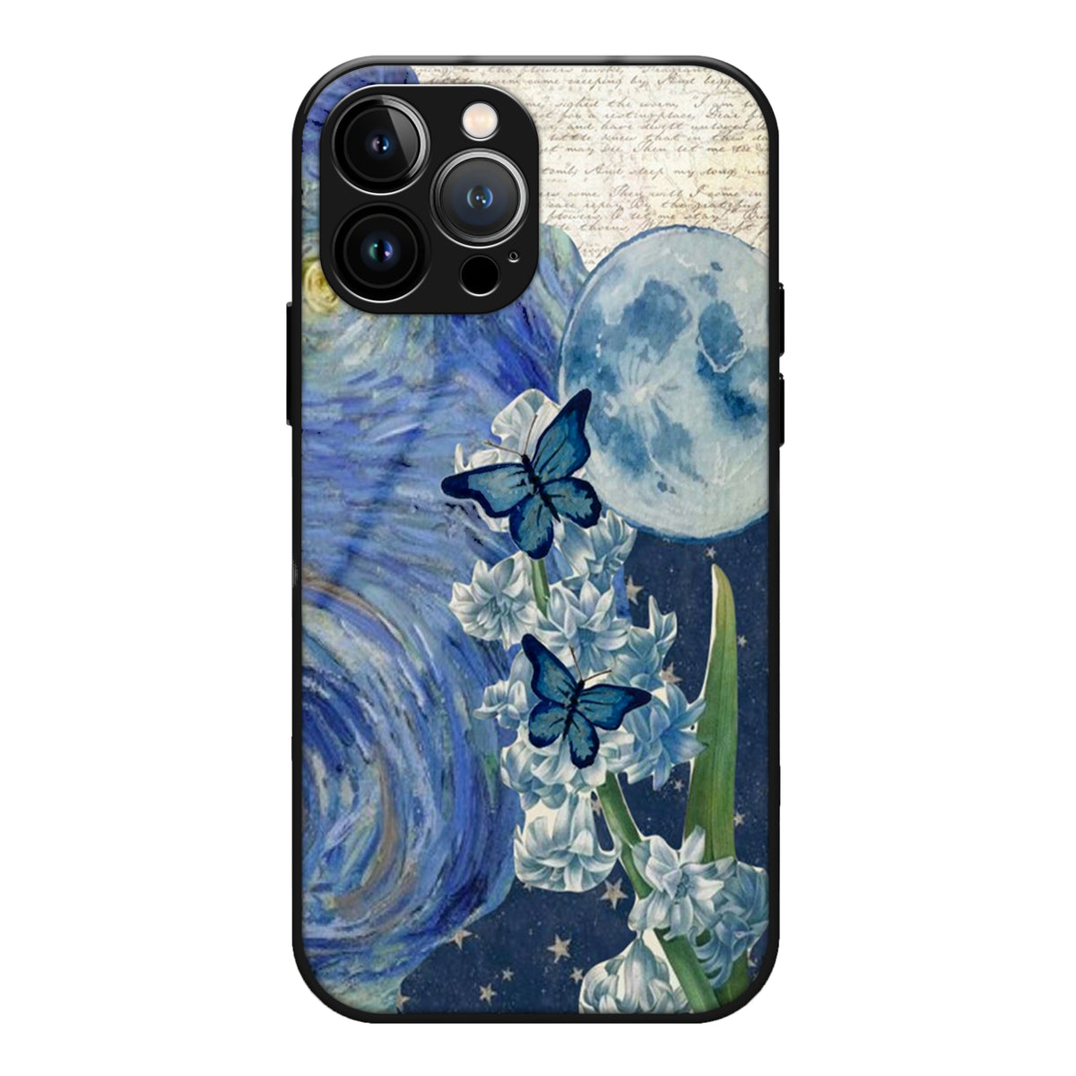 Van Gogh Aesthetic Glass Case 3Brocases