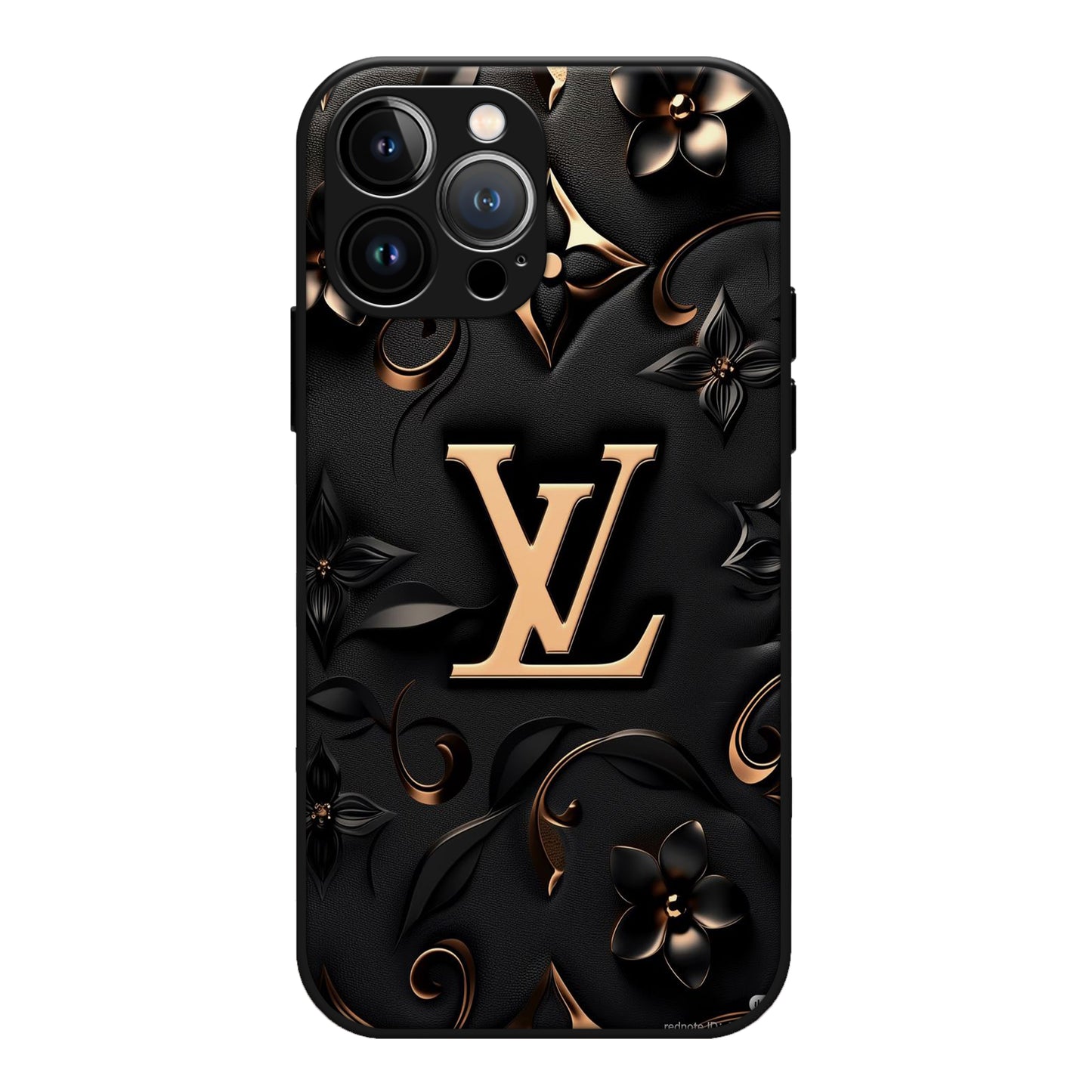 LV Black Case For Iphone