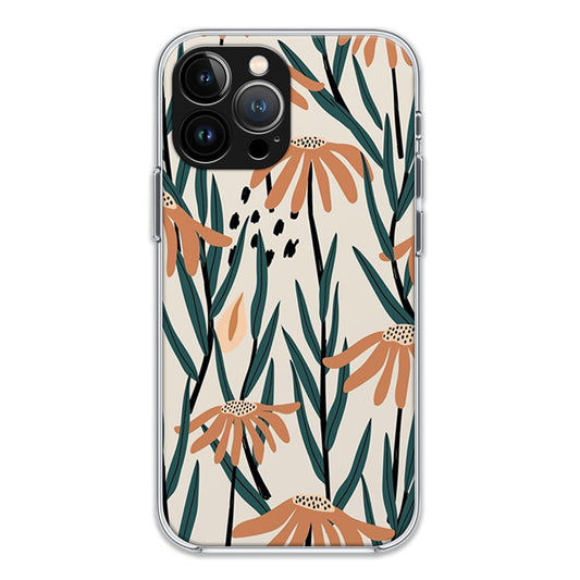 Floral Design Aesthetic Case For Iphone