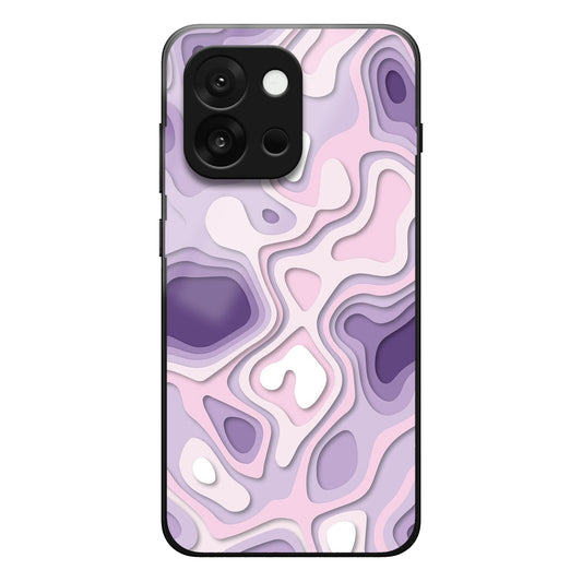 Purple Ripple Illusion Case For One Plus