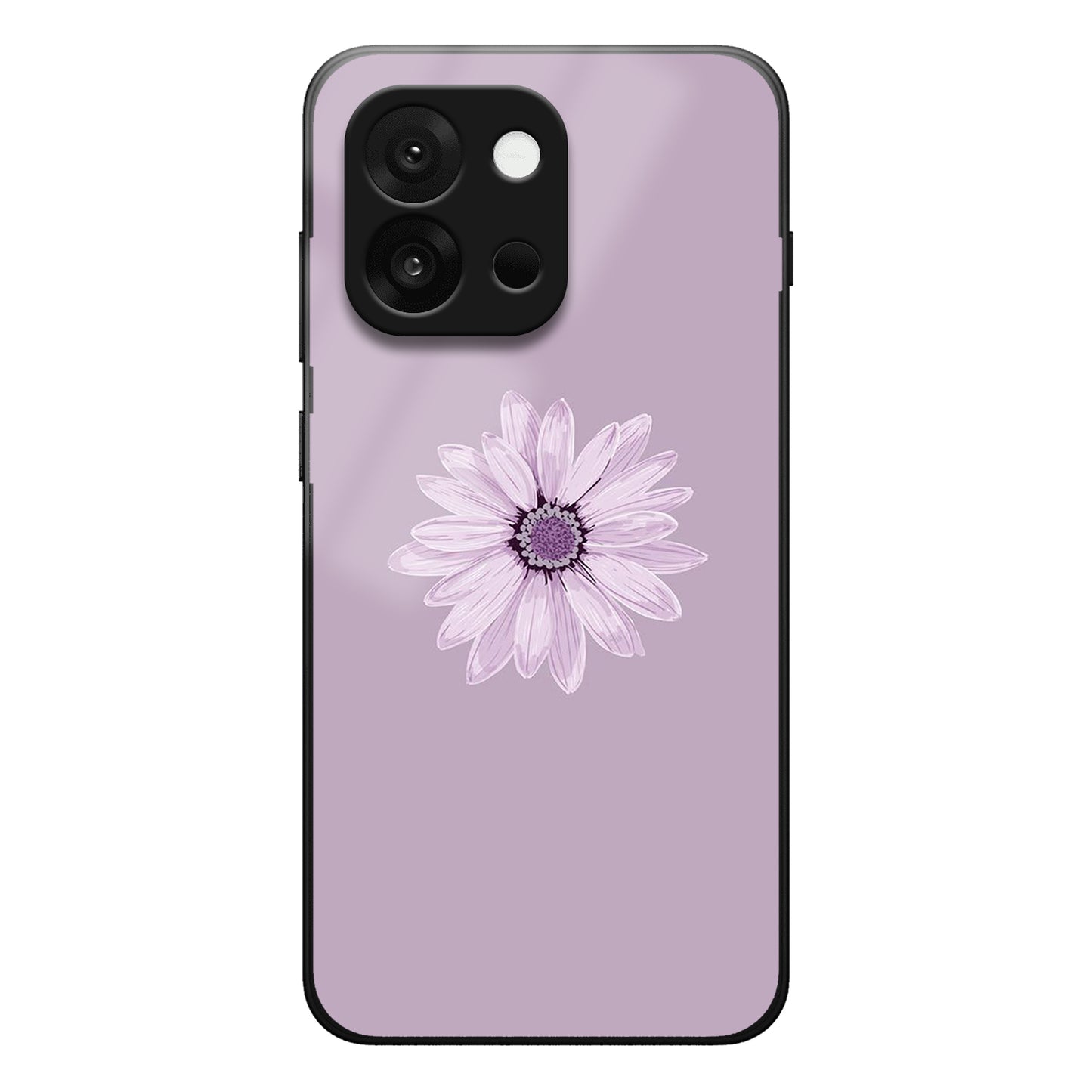 Purple Flower Case For One Plus
