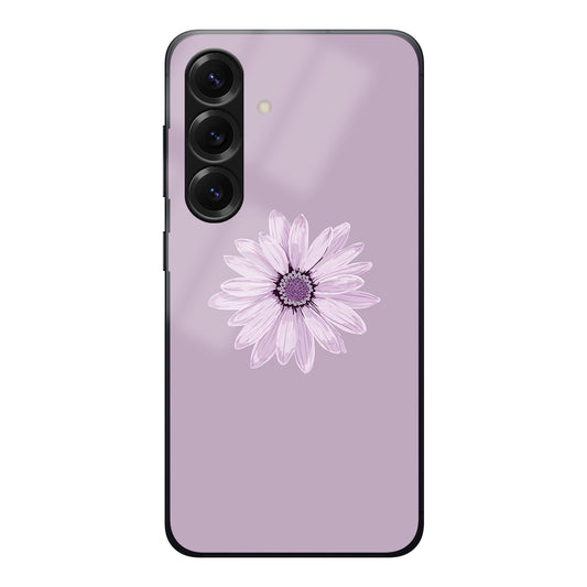 Purple Flower Full Case For Samsung