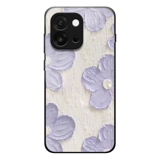 Lavender Floral Premium Case For One Plus
