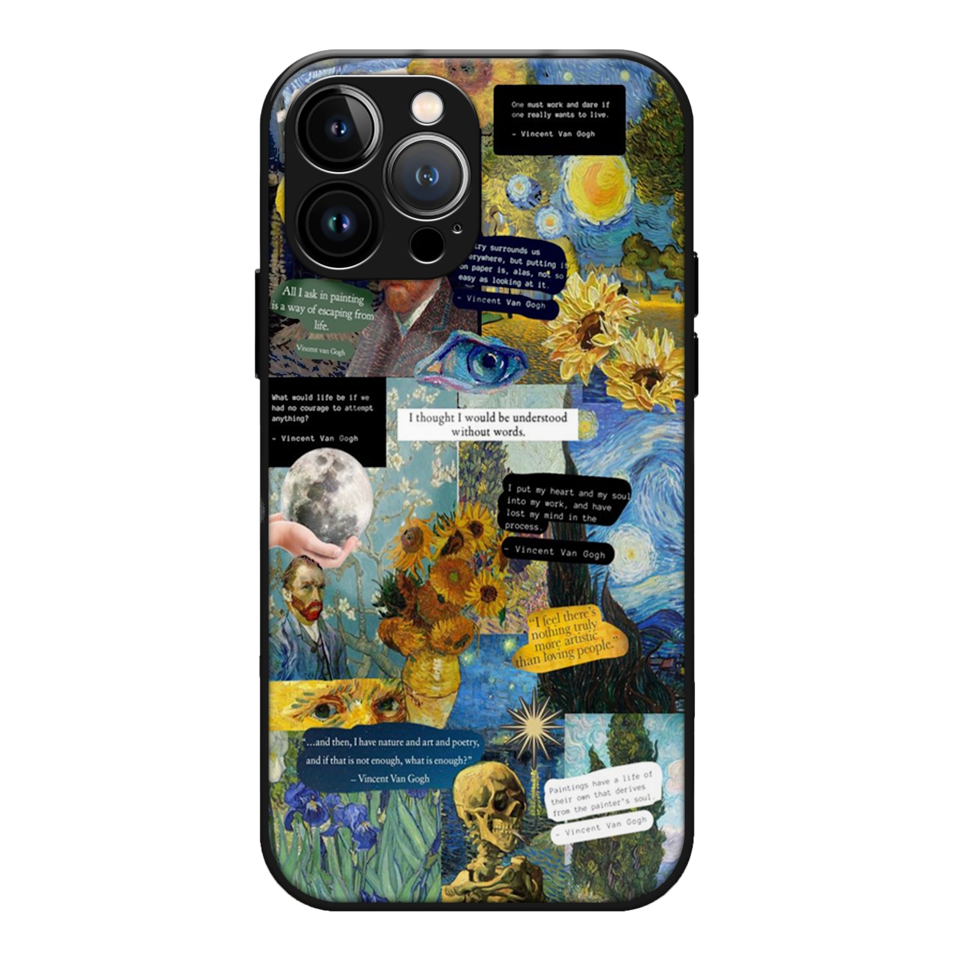 Aesthetic Floral Marble Glass Case 3Brocases