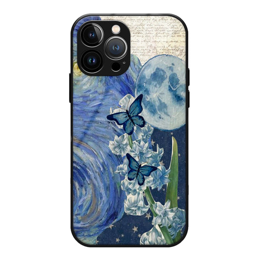 Van Gogh Aesthetic Glass Case 3Brocases