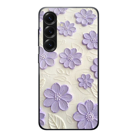 Lavender Floral Premium Case For Samsung