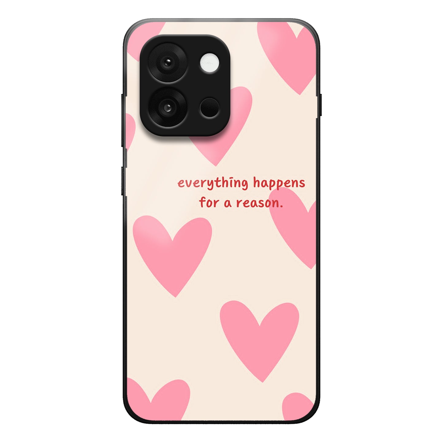 Peach Heart Premium  Case For One Plus