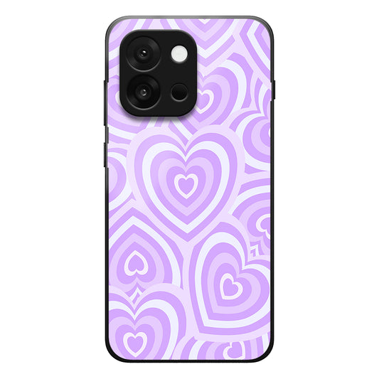 Heart lavender Case For One Plus