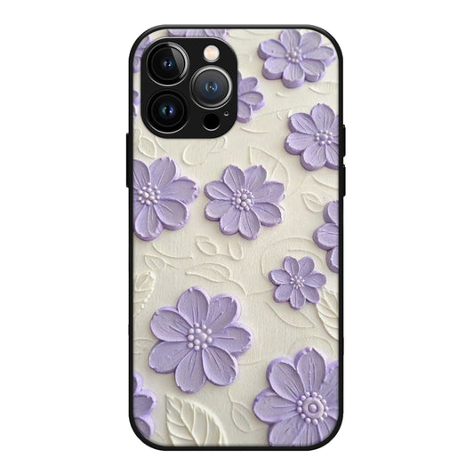 Lavender Floral Premium Case For Iphone