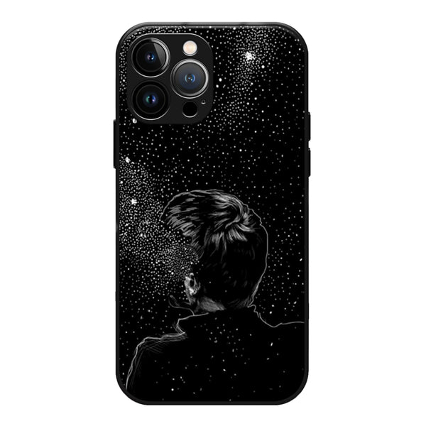 Anime Black Glass Case 3Brocases