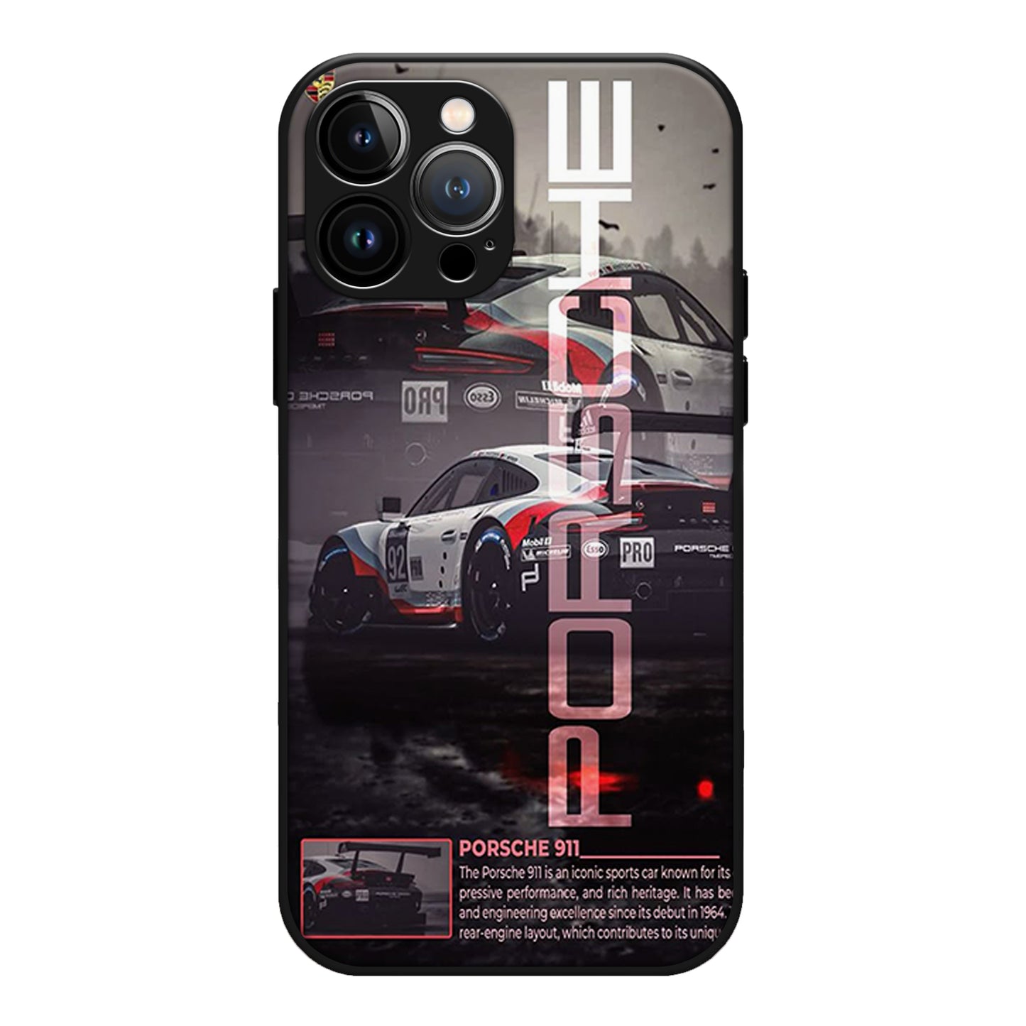 Aesthetic Porsche Case For Iphone