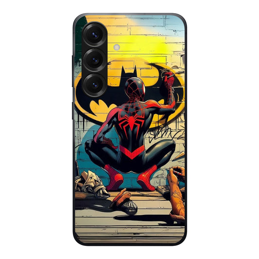 Black Spider Man Case For Samsung