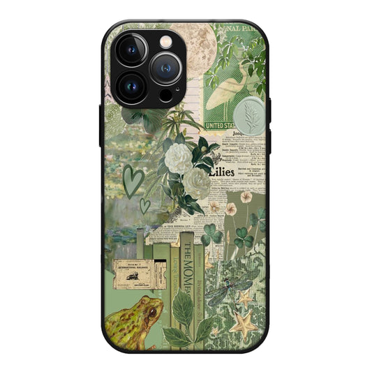 Green Aesthetic Glass Case 3Brocases