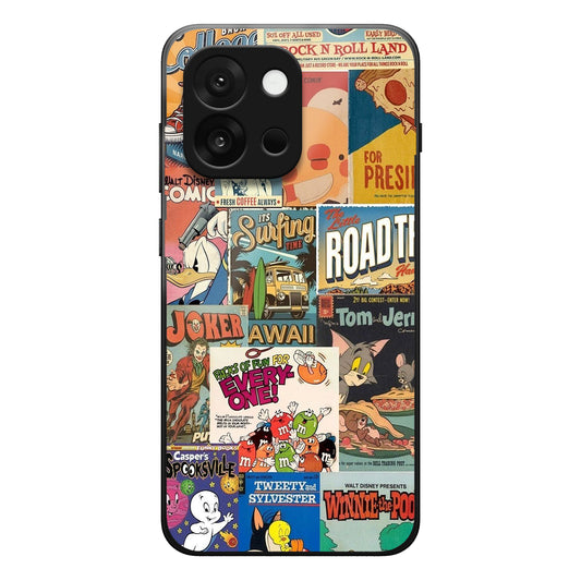 Comic Aesthetic Case For One Plus