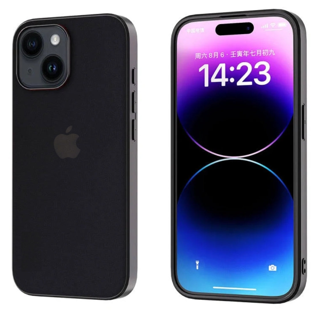 Luxe Black Leather Mobile Covers for Ultimate Style and Protection 3Brocases