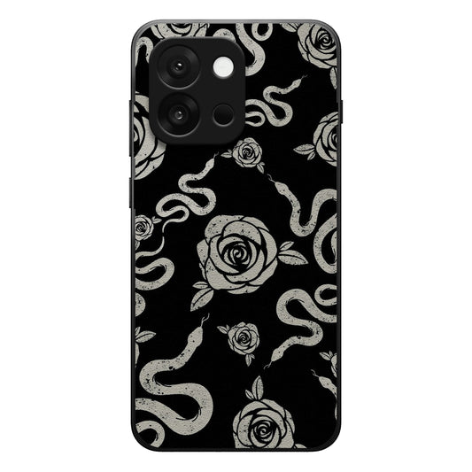 Rosy Snake Aesthetic Case For One Plus