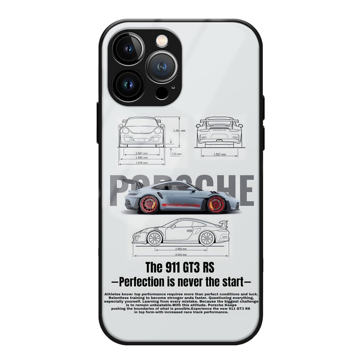 911 GT3 Glass Case