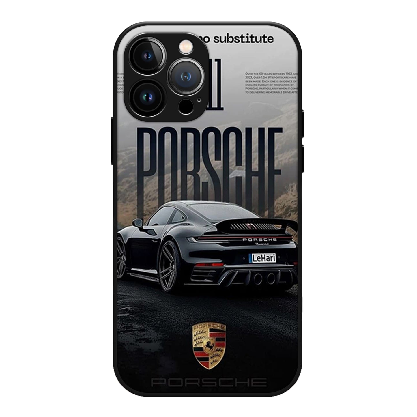 Elegance Porsche Case For Iphone