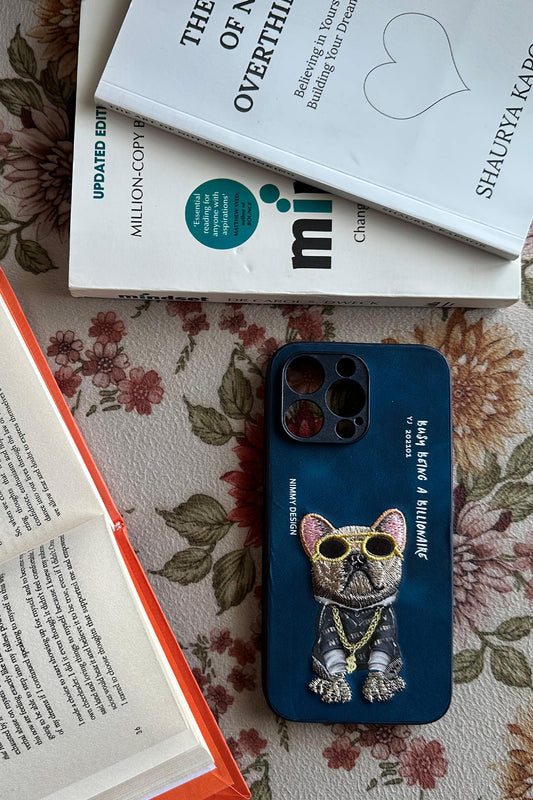 Billionaire Swag Pup – Midnight Blue Edition