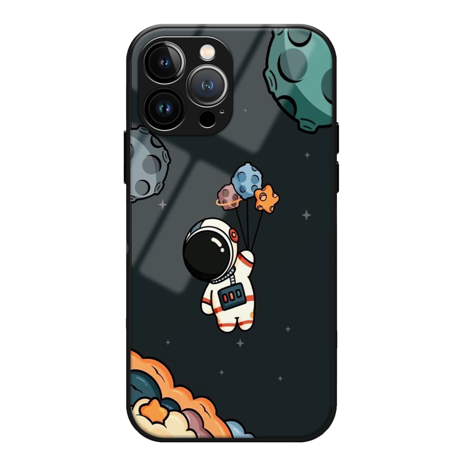 Astronaut Phone Glass 3Brocases