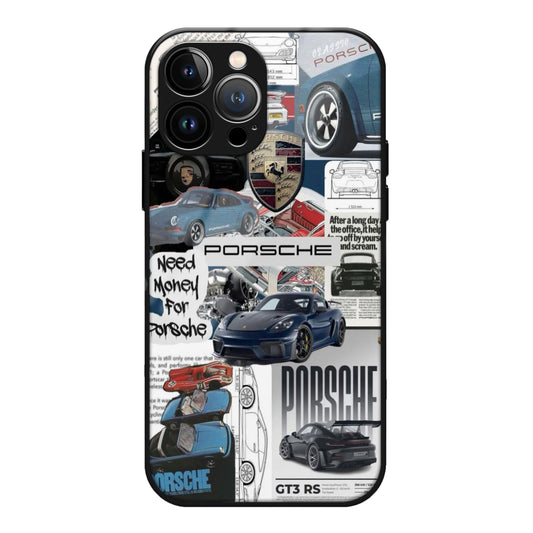 Multi Porsche Glass Case