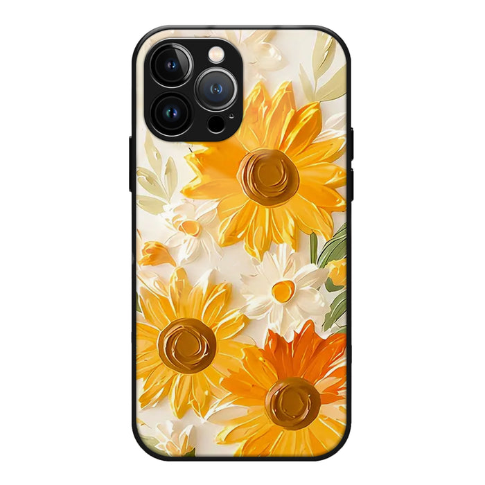 Sunflower Glass Case
