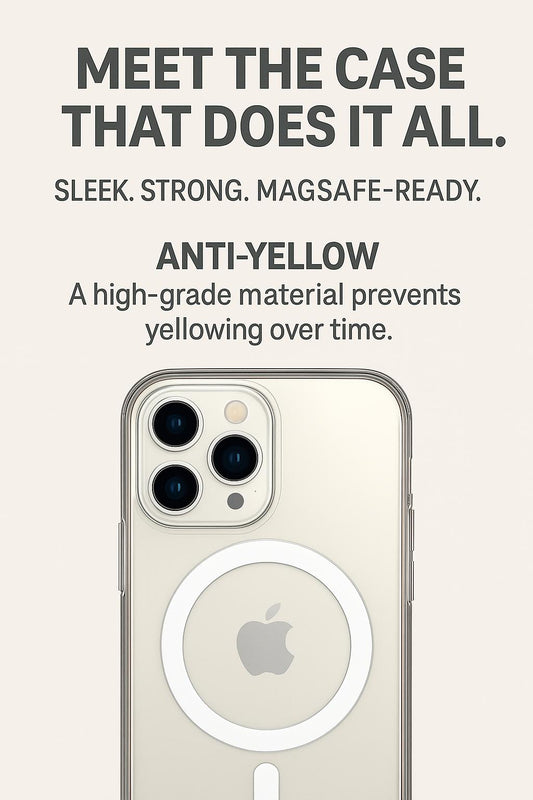 Anti-Yellow MagSafe iPhone Case