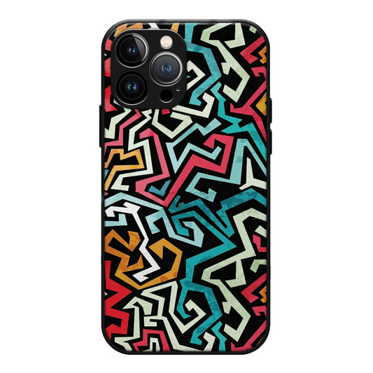 Abstract Aesthetic Phone Glass Case 3Brocases