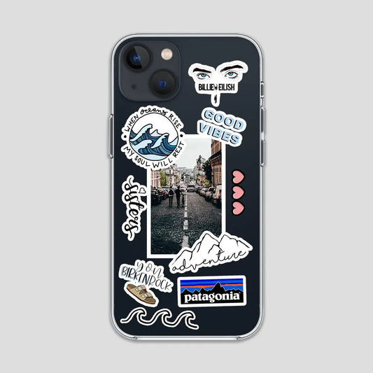 Adventure Stickers Clear Case 3Brocases