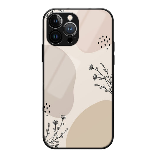 Aesthetic Leaf Glass Case 3Brocases