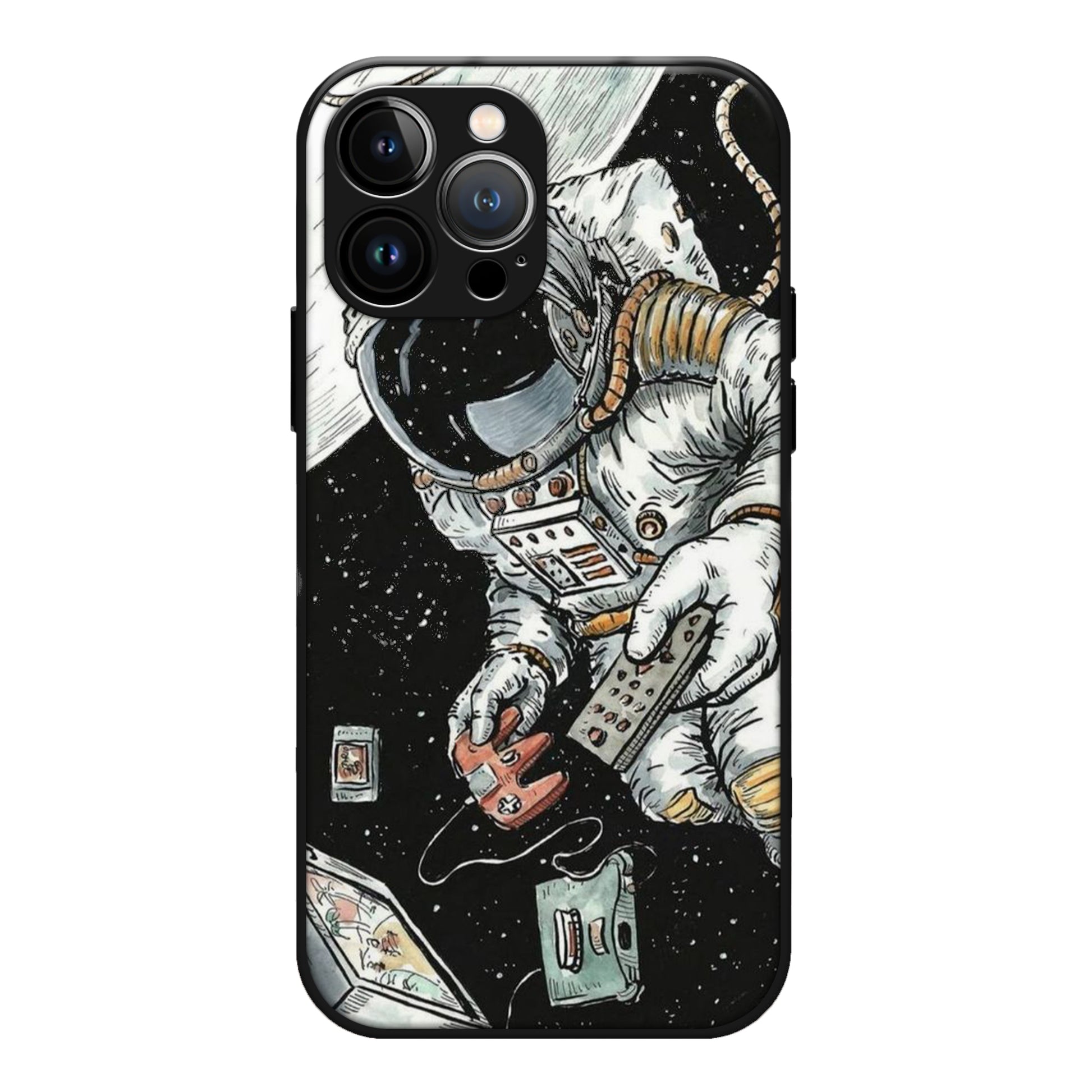 Astranaut Art Design Phone Glass Case 3Brocases