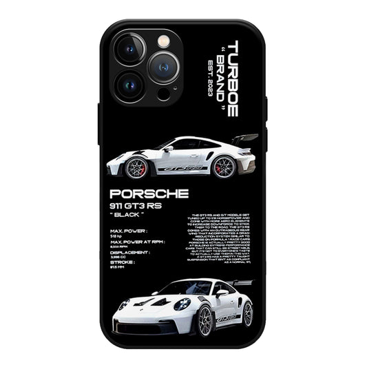 Black Porsche Case For iPhone