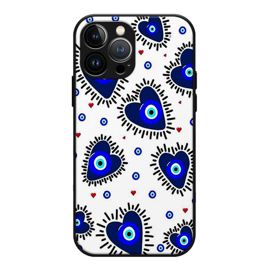 Blue Evil Eyes Case For iPhone