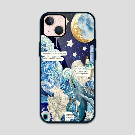 Blue Moon Pattern Glass Case 3Brocases