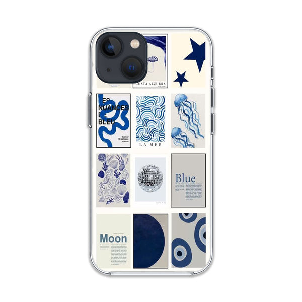 Blue & Moon Silicone Case