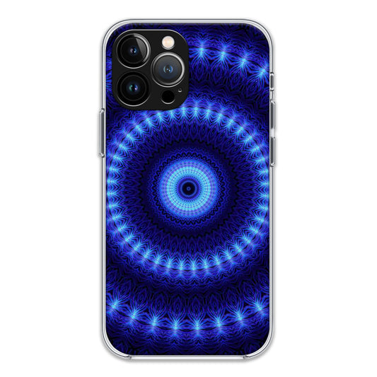 Blue Neon Aesthetic Case For iPhone