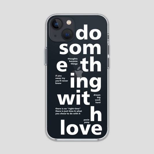 Do Something Stickers Clear  Cases 3Brocases