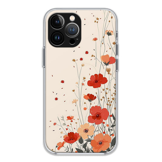 Floral Aesthetic Case For iPhone