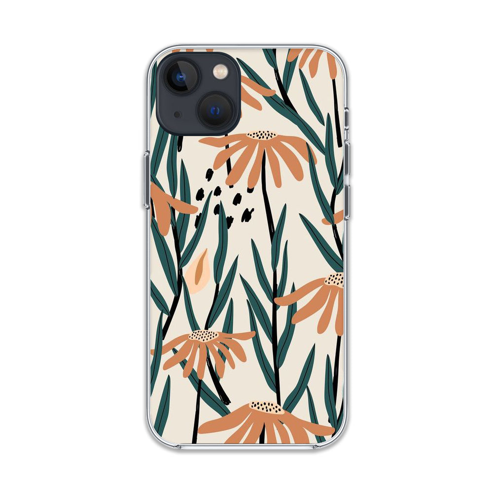 Floral Design Aesthetic Silicone Case 3Brocases