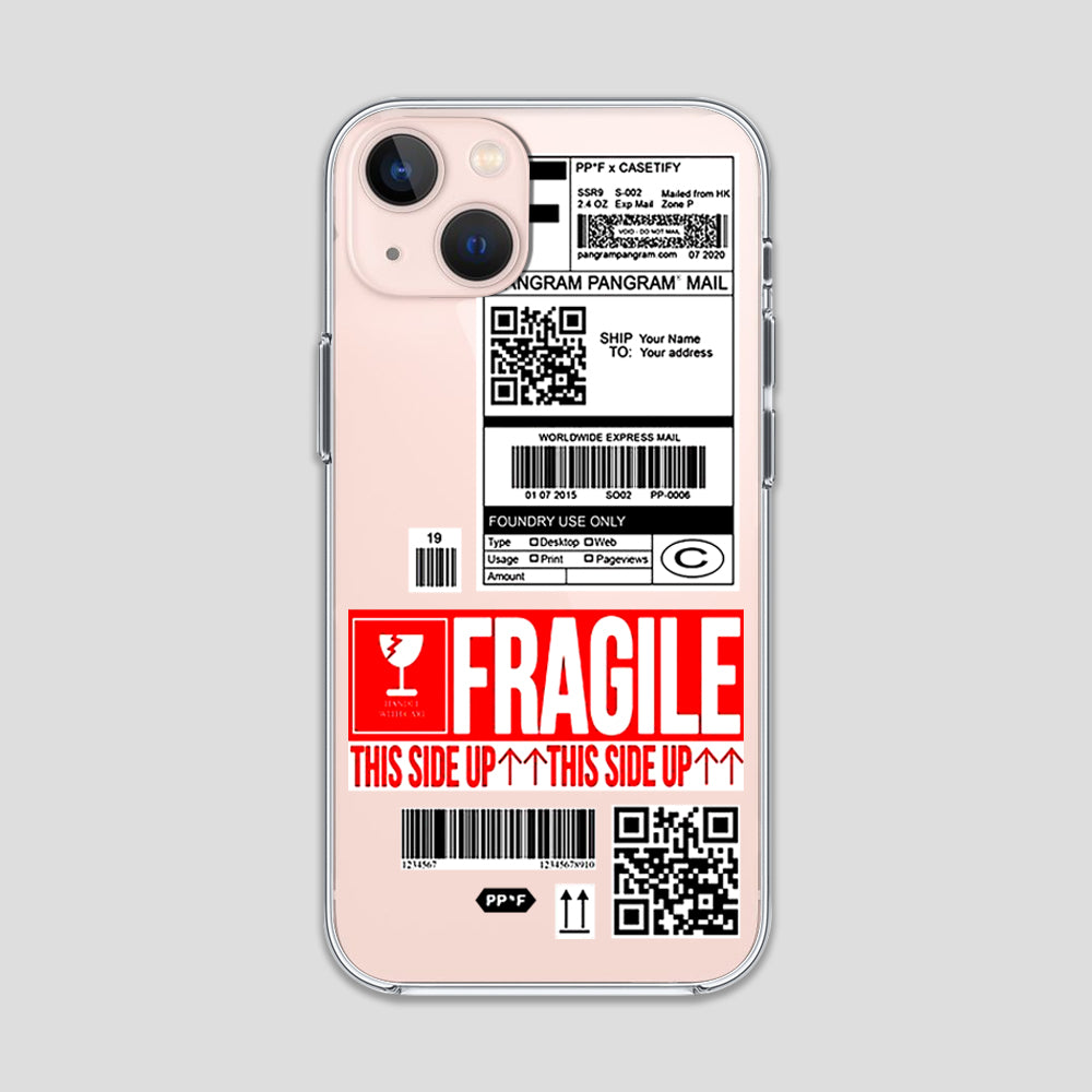Fragile Stickers Clear  Cases 3Brocases