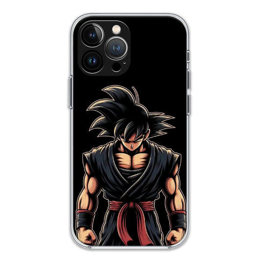 Goku Anime Design Case For iPhone