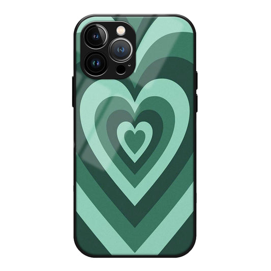 Green Swirl Glass Case 3Brocases