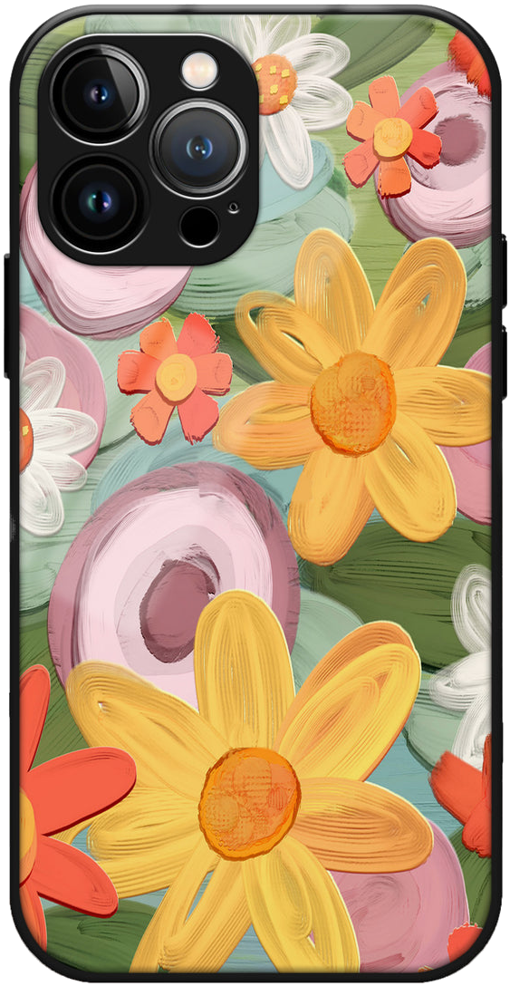 Floral Premium glass case