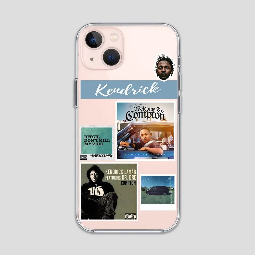 Kendrick Stickers Clear Case 3Brocases